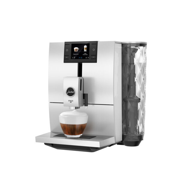 Jura ENA 8 Coffee Machine – Bean to Cup – Nordic White