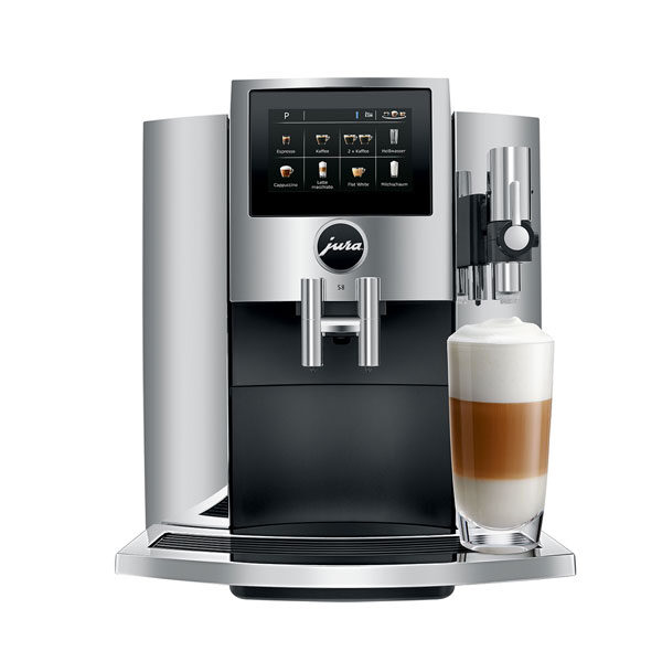 Jura S8 Automatic Touchscreen Bean to Cup Coffee Machine with smart connect