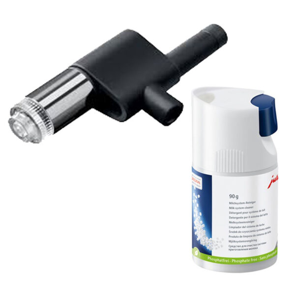 Jura Fine Foam Frother & Milk System Cleaner (Mini Tabs) 90g Combo