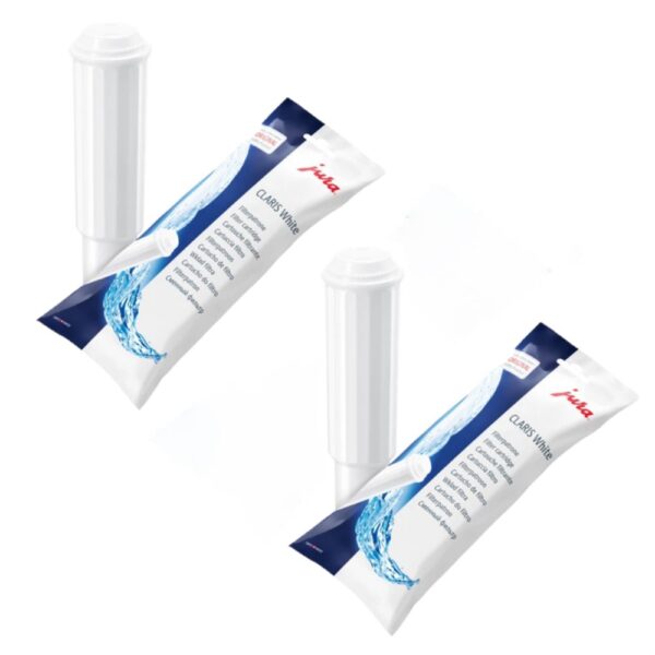 Jura Filter Cartridge Claris White Pack of 2